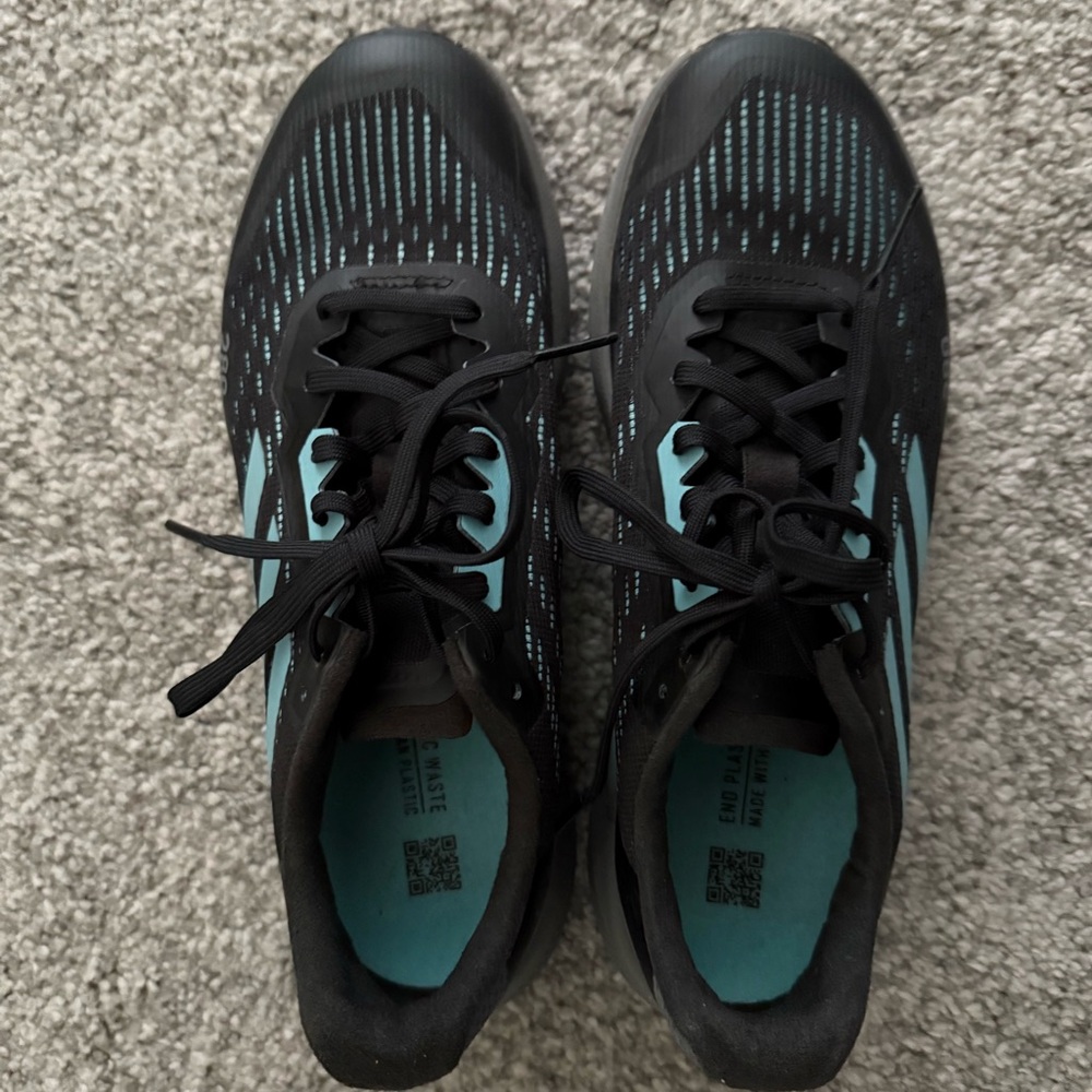 Adidas Women’s Terrex 280 lightstrike Black and Aqua Trail/hiking Shoes